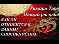 КАК ОН ОТНОСИТСЯ К ВАШИМ СПОСОБНОСТЯМ