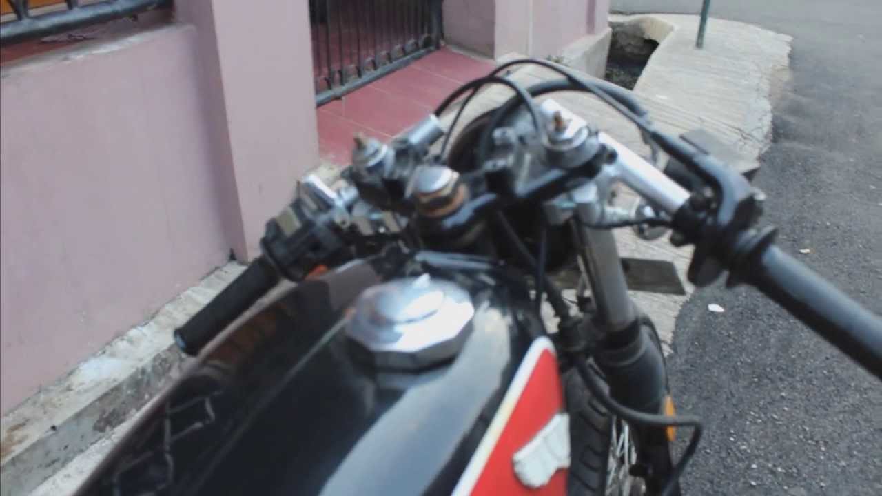 BULLDOG BIKE CB 100 Cafe Racer And Bobber YouTube