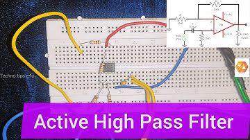 Active High Pass Filter