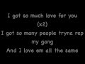 So Much - Wiz Khalifa - Official Lyrics Video