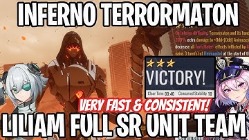 Liliam Terrormaton One-Shot Consistent Team - SR Only Team (No Other SSR