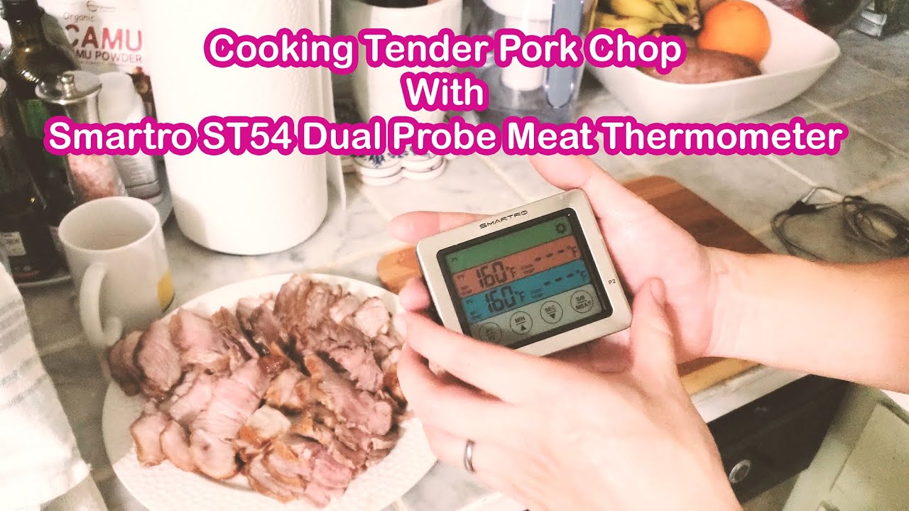 SMARTRO ST54 Dual Probe Digital Meat Thermometer for Food