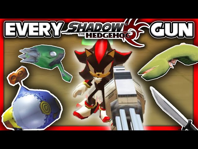Ranking EVERY Gun In Shadow The Hedgehog 