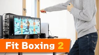 Fit Boxing 2を実際にプレイするとこんな感じ