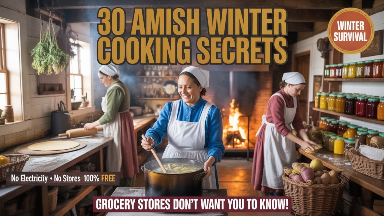 30 кулинарных секретов выживания амишей зимой, о которых в продуктовых магазинах молятся, чтобы в...