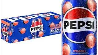Limited Edition Peach Pepsi Review