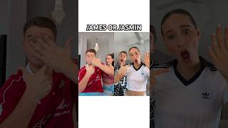 WE NEED TO KNOW! 😳 Disappearing finger MAGIC TRICK! 👀😱😆 | Jasmin and James #Shorts