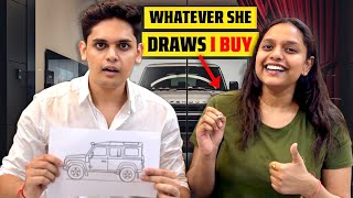 Whatever She Draws, I Buy For Her Hidden Surprise Prashant Kirad