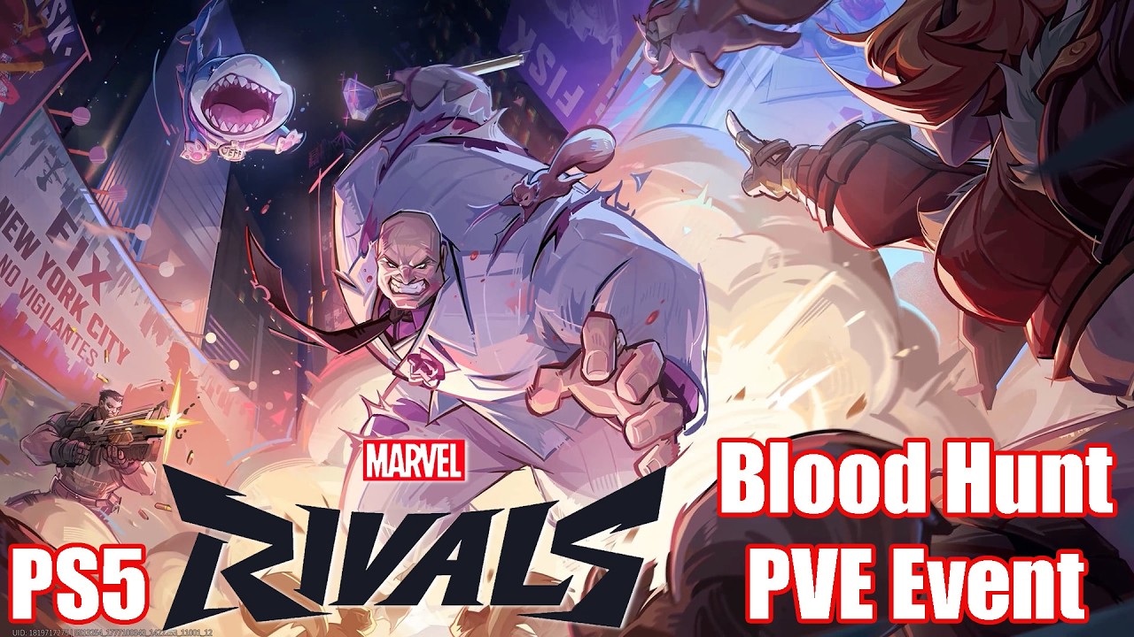 Marvel Rivals | PS5 | Blood Hunt PVE Mode | Part 6