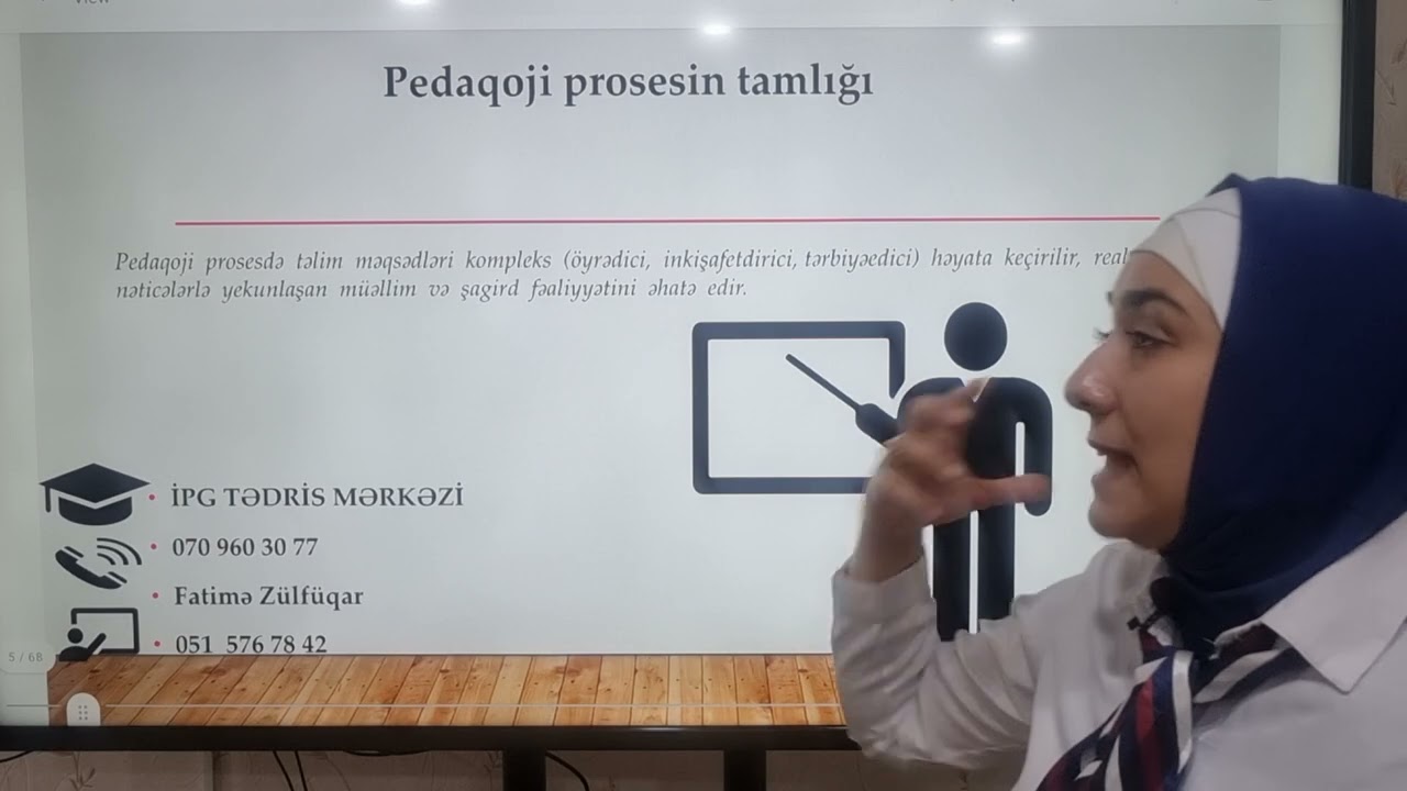 Pedaqoji prosesin tamlığı
