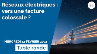 Réseaux électriques : vers une facture colossale ?