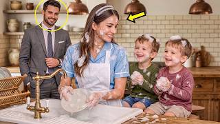 A millionaire came home furious — but what he saw the maid doing with his kids left him stunned