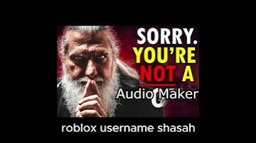 roblox audio maker intros part 3