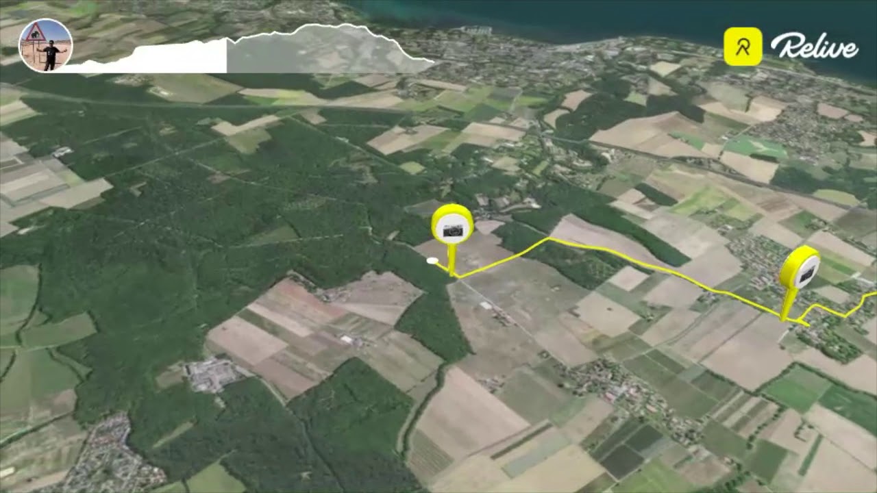 Cycling  in Switzerland: from Geneva to Céligny.