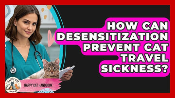 How Can Desensitization Prevent Cat Travel Sickness? - Happy Cat Handbook