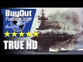 Historic stock footage wwii color japanese air attack  uss enterprise