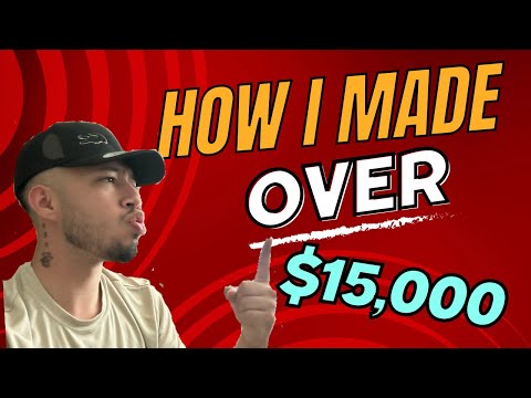 How I Made $15,000 TRADING FOREX !  (WITH PROOF)