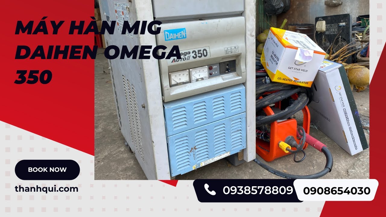 video Máy hàn Daihen Inverter Auto 350