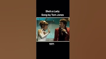 Thumbnail of She's a LadySong by Tom Jones 1971 #tomjones #sheisalady #lovesong #1970s #pop #love #lovesong