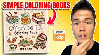 6 Figures/mo with SIMPLE Coloring Books on Amazon KDP - Heres How