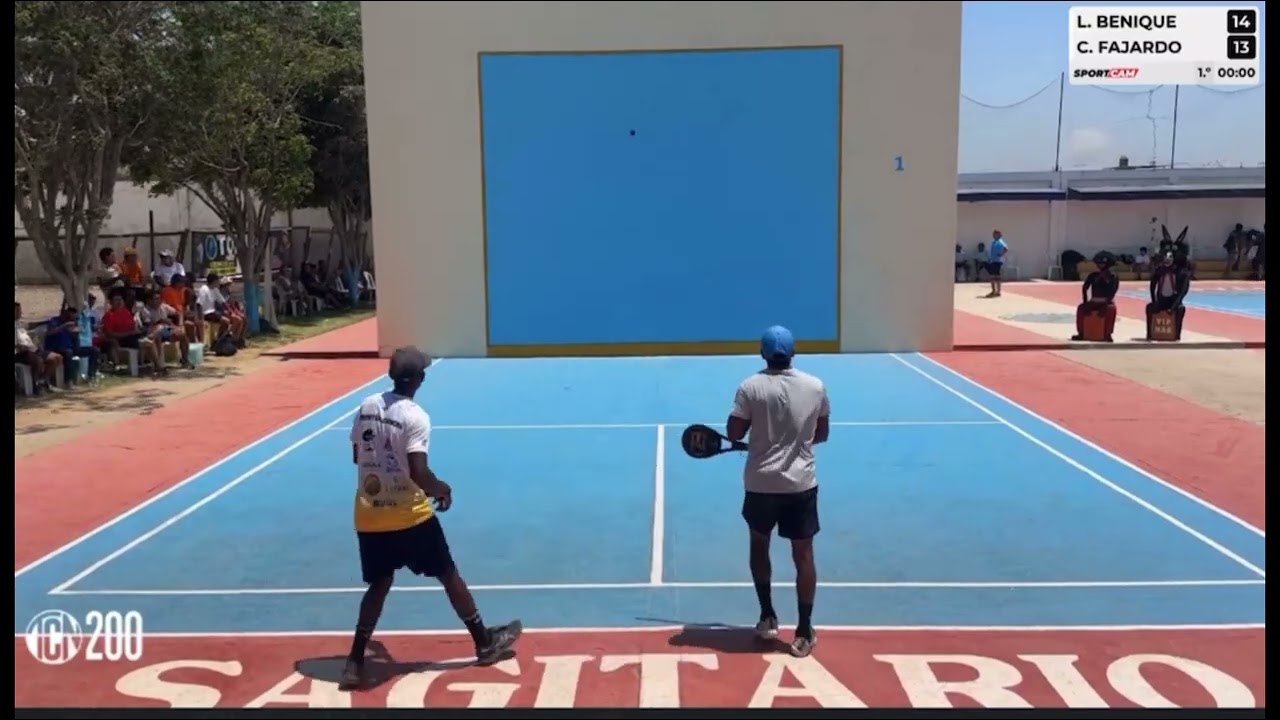 FINAL +35, Torneo Verano Negro Chincha 2026, Leonardo Benique vs Carlos Fajardo, Paleta Frontón 
