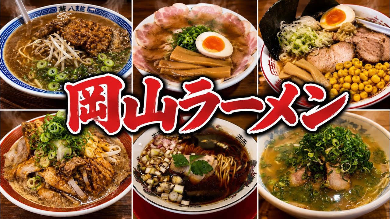 【岡山県】俺的美味かった岡山にあるラーメン6選!老舗から超絶コスパ店まで。