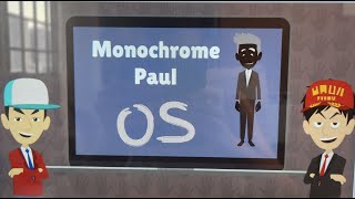 Monochrome Paul OS - Black Paul OS 1