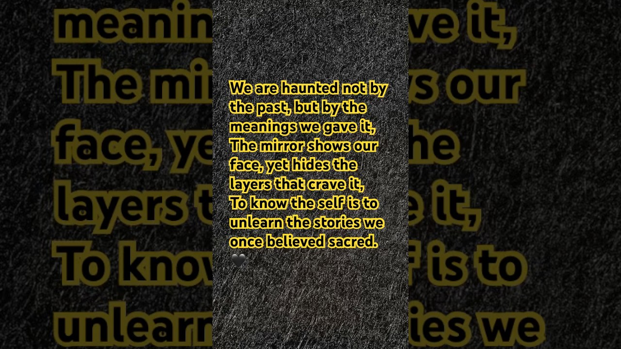 The Weight of Knowing 