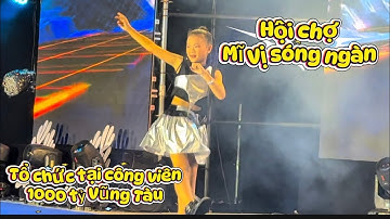 HỘI CHỢ ẨM THỰC MỸ VỊ SÓNG NGÀN ĐÔNG NGHẸT KHÁCH THAM QUAN TẠI VŨNG TÀU #vungtau 