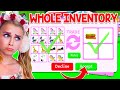 Trading Our *WHOLE INVENTORY* Challenge In Adopt Me! (Roblox)