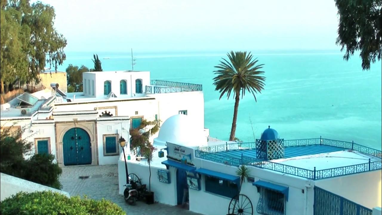 青と白の街シディ・ブ・サイドと伝説の古代都市カルタゴ(チュニジア)-Sidi bou said and Carthage, Tunisia
