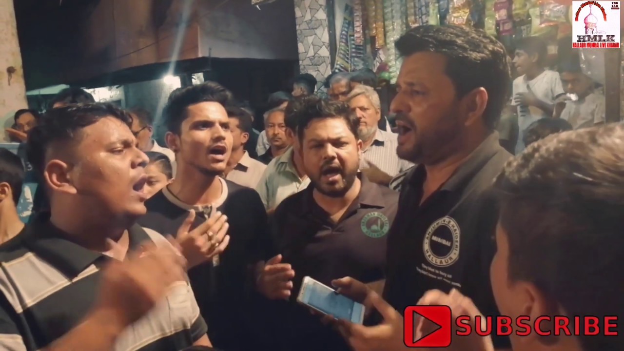 Karbobala Ke Pyase Mehman Khuda Hafiz || Anjuman Haidery Hallaur 2019 || Anwar & Mehdi Hallauri ||