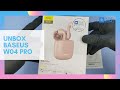 Unboxing 60s - Tai nghe Baseus W04 Pro - songlongmedia