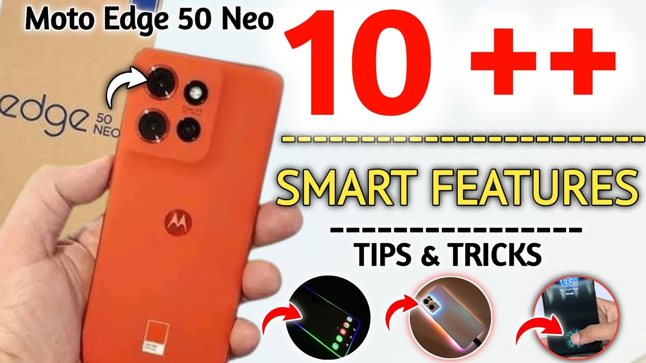 Motorola Edge 50 Neo 5g Top 10+ Hidden Features | Motorola Edge 50 Neo 5g Tips and Tricks
