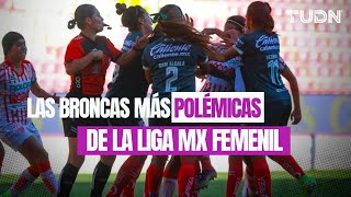 ¡SE CALIENTAN LOS ÁNIMOS! Las broncas y peleas más fuertes de la Liga MX Femenil I TUDN