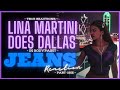 Bodypaint Jeans Reaction model  Lina Martini Does Dallas part one