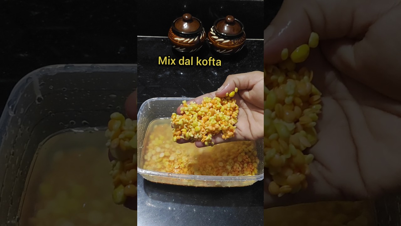 Mix dal kofta || mix dal curry