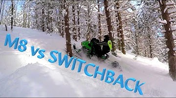 Snowmobile Hill Climb CHALLENGE!