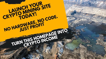 Start Your Own Crypto Cloud Mining Site Today – No Coding Needed!
