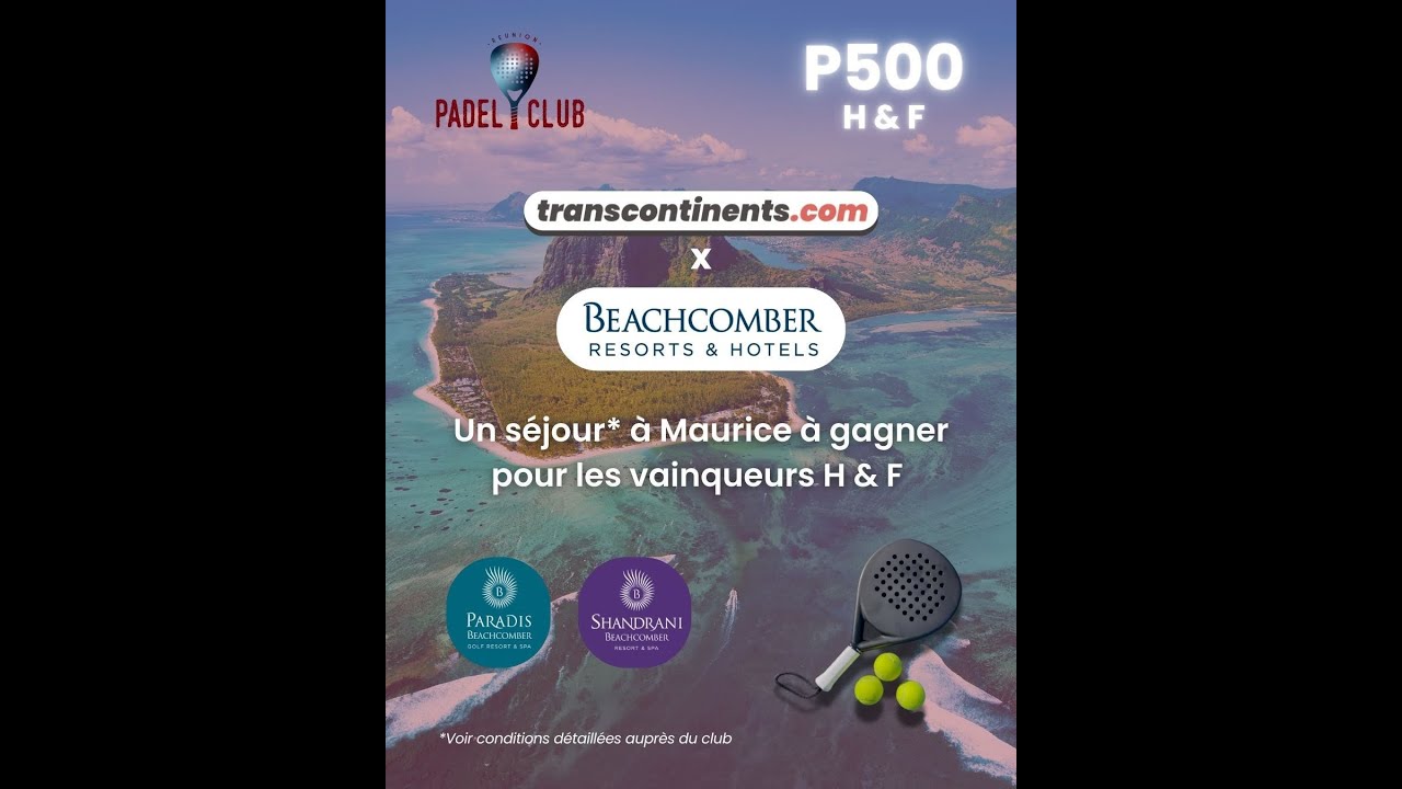 P500 Femmes Réunion Padel Club - 01/2026 - 1/4 de finale - Grondin/Gamblin vs Laporte/Guerin Dubourg