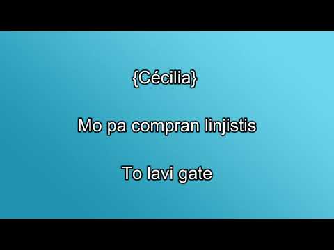 Cecilia - Didier Clarel (karaoke) 