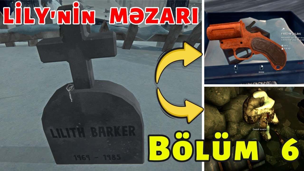 Lilinin Məzarı | Fişəng Tapancası | Mağarada Donan Qız | The Long Dark: Hekayə Modu Bölüm 6