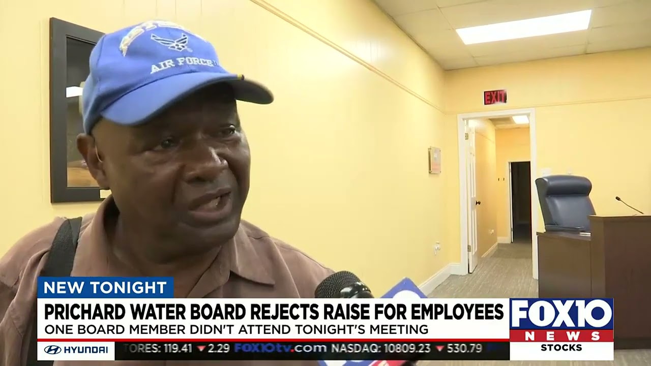 Prichard Water Board rejects raises for employees