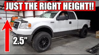 Mammoth 2.5 Inch Ford F150 Leveling Kit Install