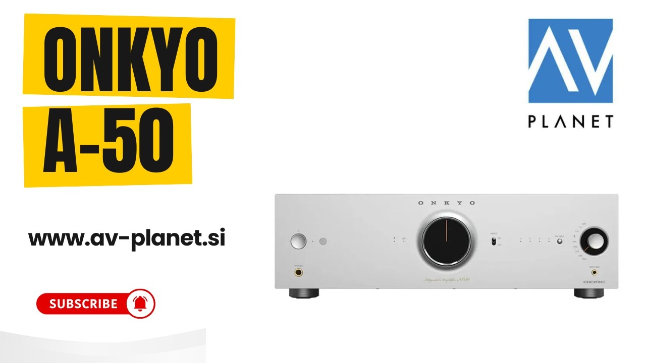 Onkyo A-50 network amplifier | 110W HDMI ARC Dirac Live