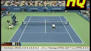 Rafael Nadal vs Andrey Golubev US Open 2011 Highlights