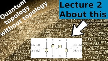 Quantum topology without topology – Lecture 2