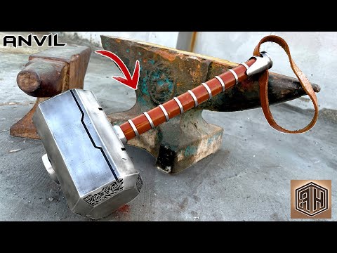 Turning an Old ANVIL into a Heavy THOR'S HAMMER