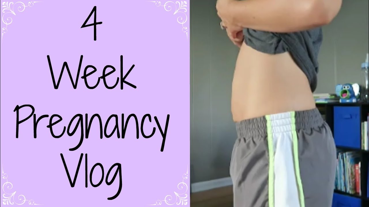 IM PREGNANT! 4 WEEK PREGNANCY VLOG YouTube