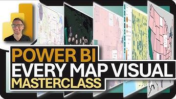 Power BI MAP Visualization: Must-Know PBI MasterClass!!!